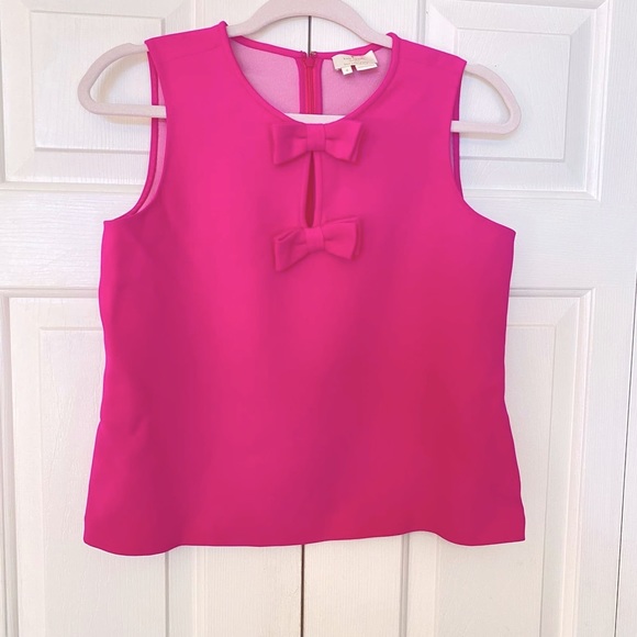 kate spade Tops - Kate Spade Pink Bow Top